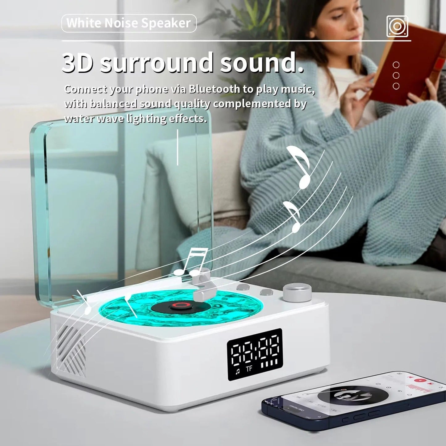 Waves Vinyl Speaker