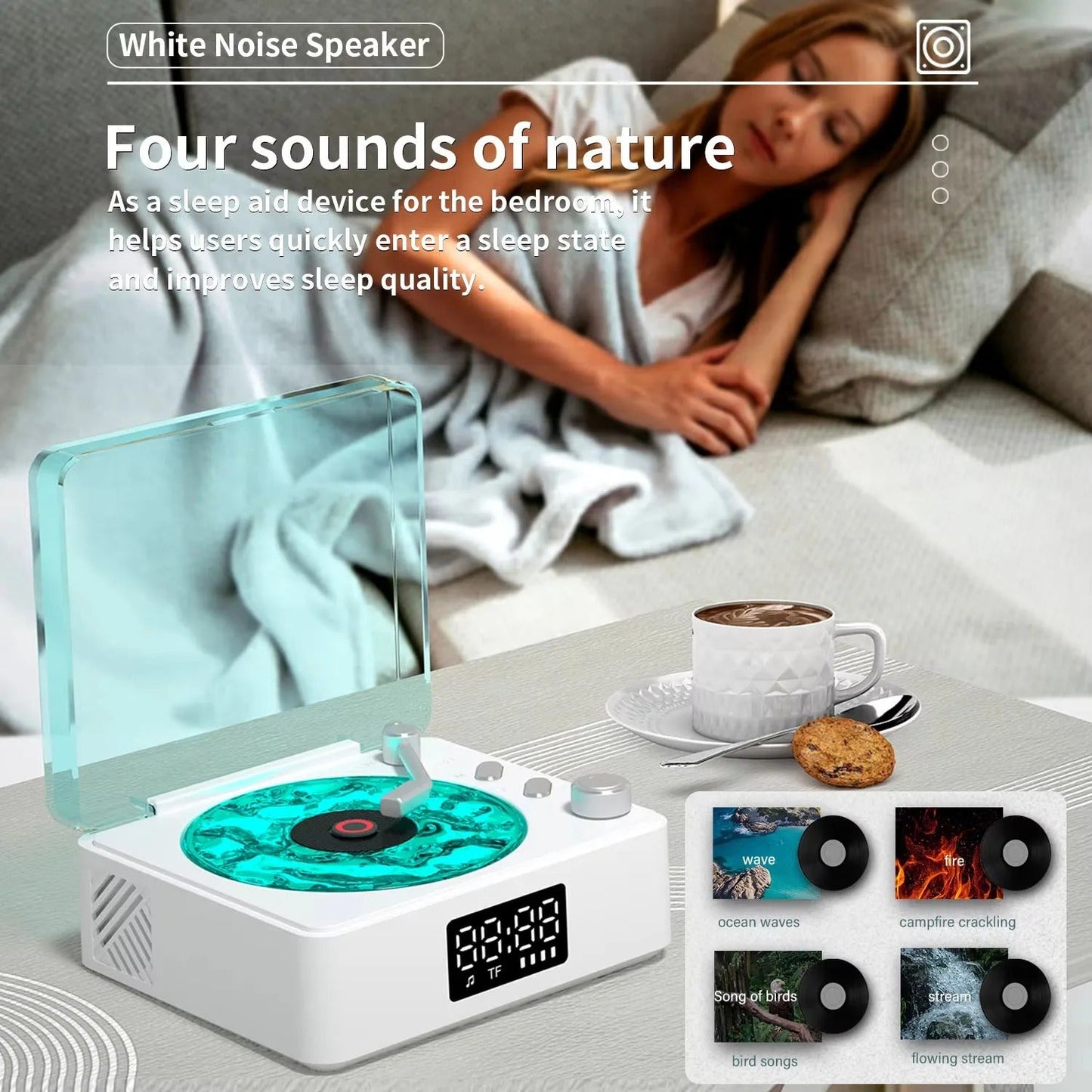 Waves Vinyl Speaker