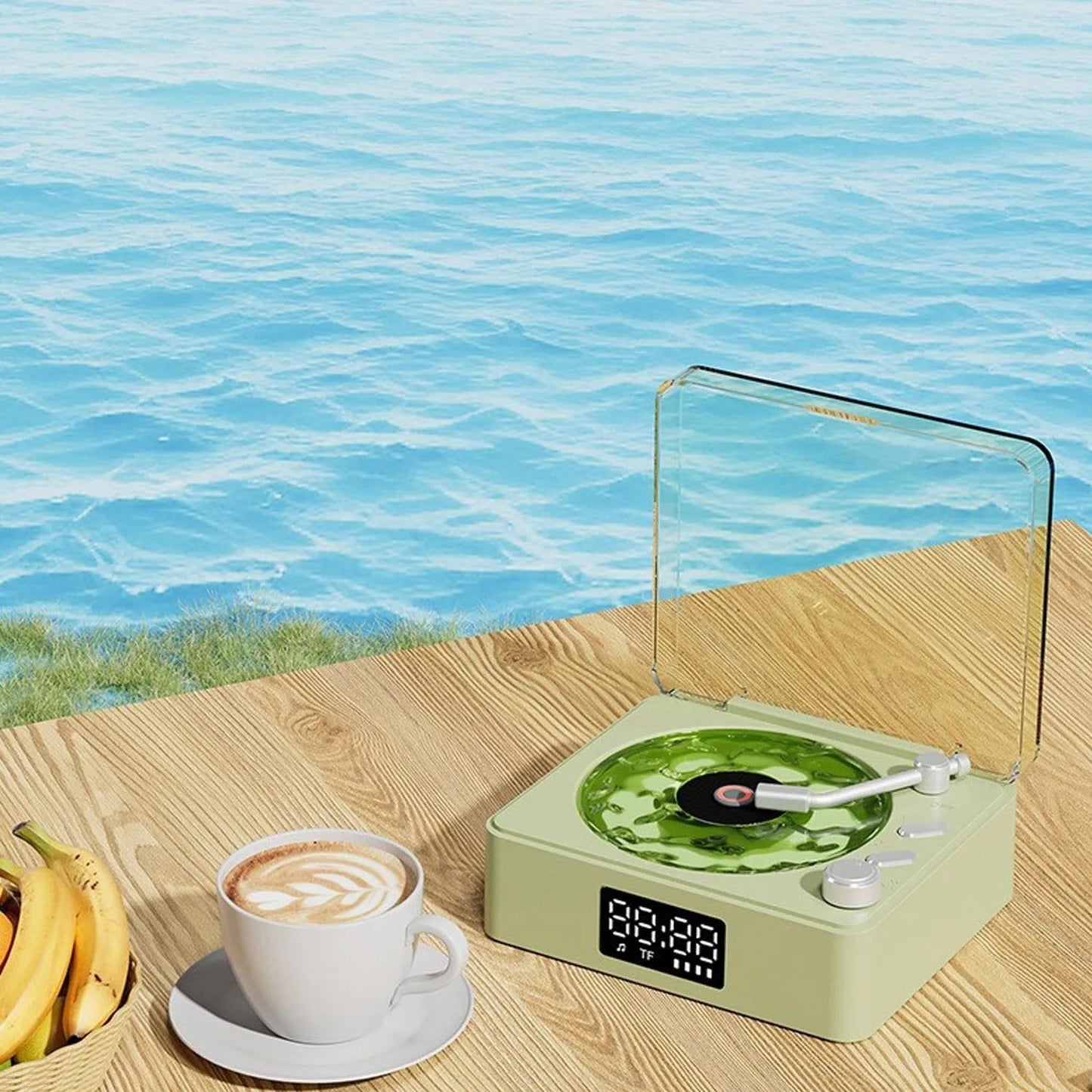Waves Vinyl Speaker